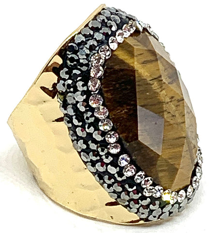 BAGUE OEIL DE TIGRE