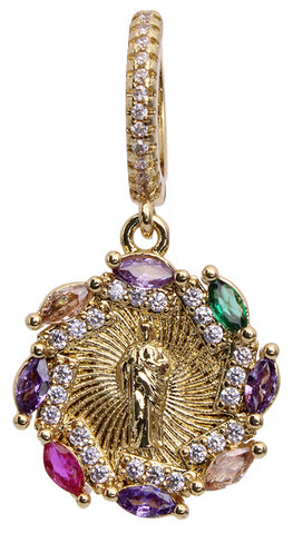 BOUCLES D'OREILLE VIERGE