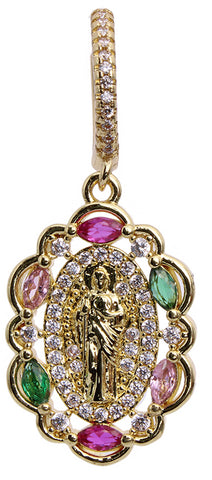 BOUCLES D'OREILLE VIERGE