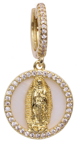 BOUCLES D'OREILLE VIERGE