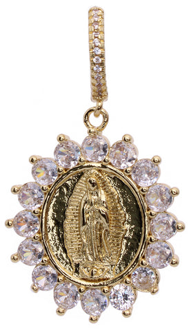 BOUCLES D'OREILLE VIERGE