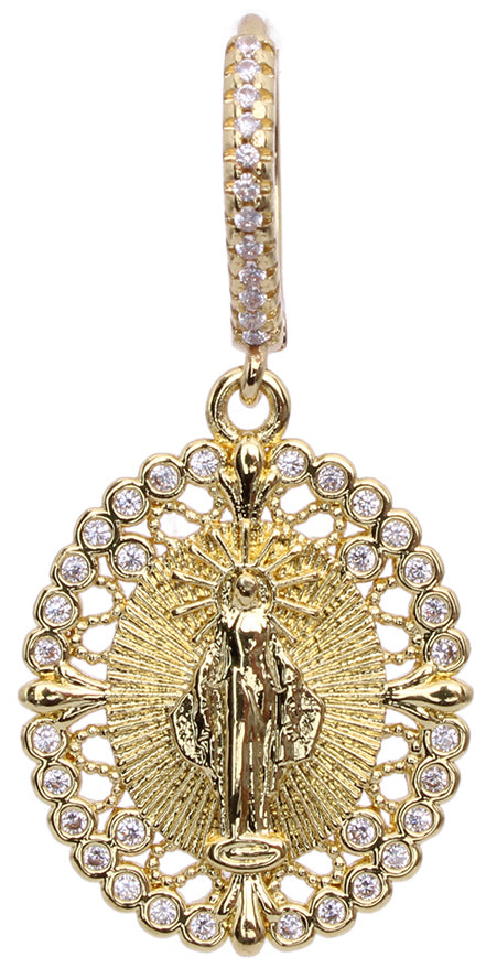 BOUCLES D'OREILLE VIERGE
