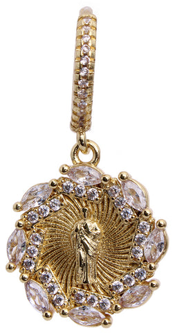 BOUCLES D'OREILLE VIERGE