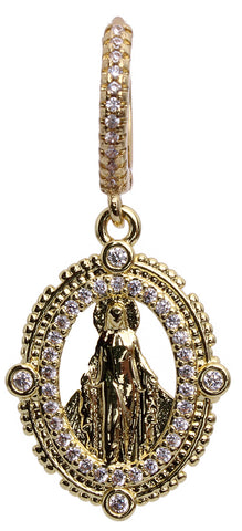 BOUCLES D'OREILLE VIERGE