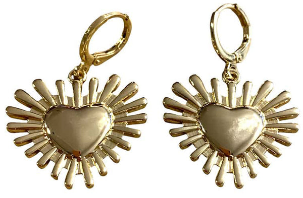 BOUCLES D'OREILLES EX VOTO OR