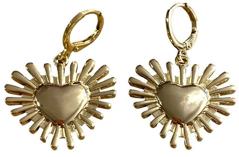 BOUCLES D'OREILLES EX VOTO OR