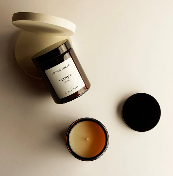 BOUGIE VEGETALE 135 GR SANTAL THE OLPHACTORY