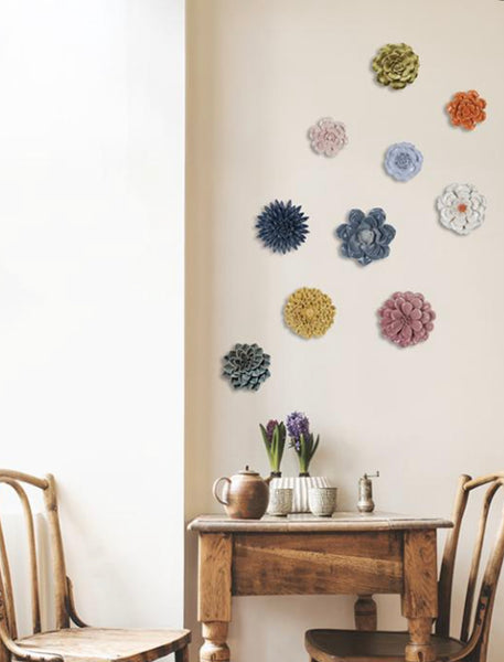 DECO MURALE FLEUR ROSE EMDE