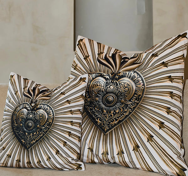 COUSSIN VELOURS ECRU EX VOTO GOLD PODEVACHE