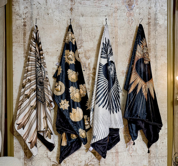 PLAID VELOURS EX VOTO URUK PODEVACHE