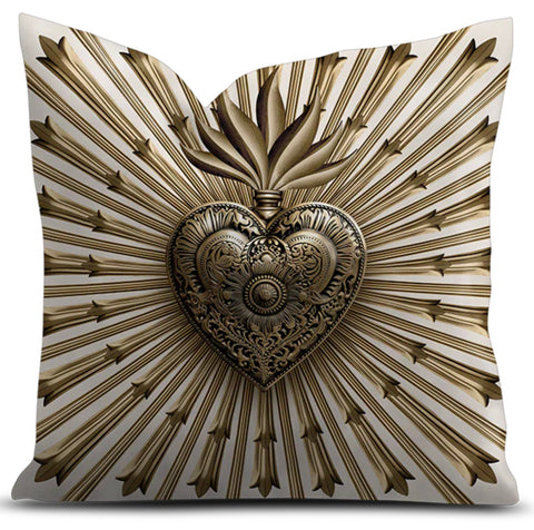 COUSSIN VELOURS ECRU EX VOTO GOLD PODEVACHE