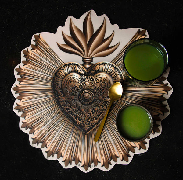 SET DE TABLE EX VOTO GOLD  PODEVACHE
