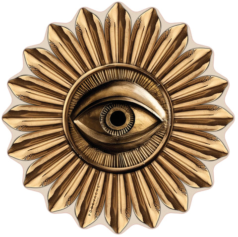 SET DE TABLE OEIL GOLD  PODEVACHE
