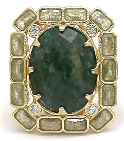 BAGUE ALIZEE AGATE ARBRE