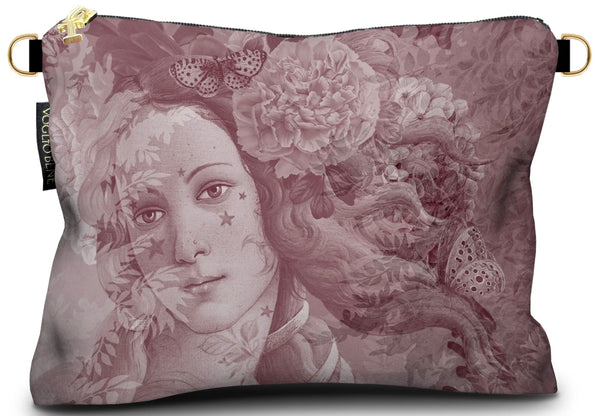 Dos de la pochette femme venus velours imprimé Voglio Bene