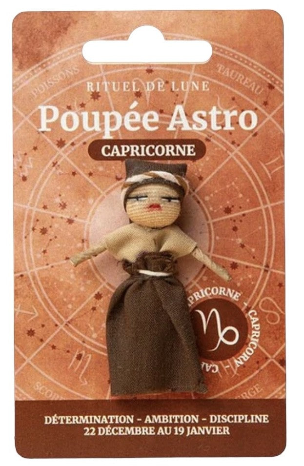 POUPEE ASTRO CAPRICORNE RITUEL DE LUNE