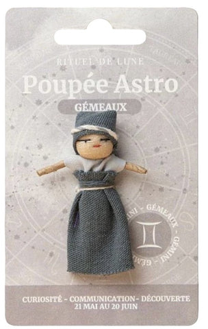 POUPEE ASTRO GEMEAUX RITUEL DE LUNE