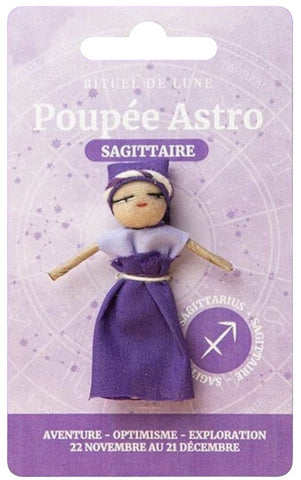 POUPEE ASTRO SAGITTAIRE RITUEL DE LUNE