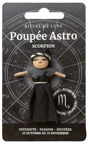 POUPEE ASTRO SCORPION RITUEL DE LUNE