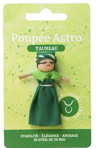 POUPEE ASTRO TAUREAU RITUEL DE LUNE