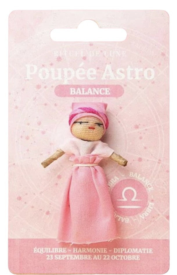 POUPEE ASTRO BALANCE RITUEL DE LUNE