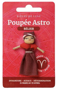 POUPEE ASTRO BELIER RITUEL DE LUNE