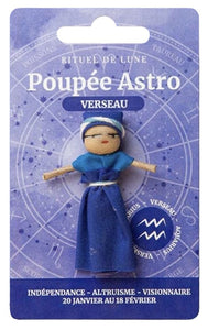 POUPEE ASTRO VERSEAU RITUEL DE LUNE