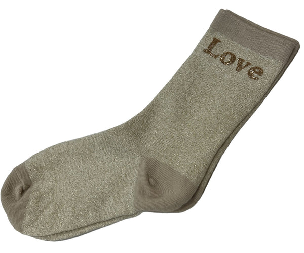 CHAUSSETTES PAILLETEES  LOVE OR PARISIENNE.KOM